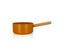 OGO LIVING - CASSEROLE ECTOR 20CM ALU REVÊTEMENT CÉRAMIQUE JAUNE AVEC MANCHE BOIS - 7930272