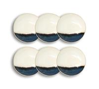 OGO LIVING - Lot 6 coupelles katanga 20cm en grès blanc - 2614715