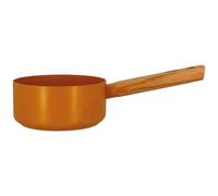OGO LIVING - CASSEROLE ECTOR 16CM ALU REVÊTEMENT CÉRAMIQUE JAUNE AVEC MANCHE BOIS - 7930270