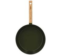 OGO LIVING - POÊLE ECTOR 28CM EN ALUMINIUM KAKI AVEC MANCHE EN BOIS - 7930295 - Tous feux dont induction