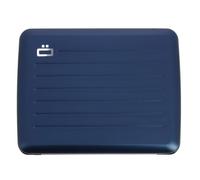 Ogon Designs - Portefeuille - SMART CASE V2 LARGE - Bleu marine aluminium - Unisexe