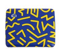 Ogon Designs - Portefeuille - SMART CASE V2 LARGE IMPRIME - Bleu et jaune - Unisexe