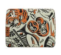 Ogon Designs - Portefeuille - SMART CASE V2 LARGE IMPRIME - Orange et noir Paihème - Unisexe