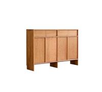 OGOODLE Armoire à Chaussures D'entrée 160x38x110cm Cherry Wood Entrance Shoe Cabinet, Home Solid Japanese Storage Furniture, Door Multi-Layer Armoire de Rangement pour Chaussures