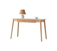 OGOODLE Bureau à Domicile Bureau en Bois Massif, Bureau d'ordinateur Moderne, chêne, établi Nordique Ardoise, Coiffeuse, Table à thé for la Maison