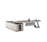 OGOODLE Bureau à Domicile Le Bureau Boss est Un Simple et Moderne for superviseur, gestionnaire président, adapté aux salles d'étude à Domicile Entreprises