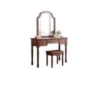 OGOODLE Coiffeuse Coiffeuse en Bois Chambre à Coucher Coiffeuse rétro Haute définition Miroir Coiffeuse Bureau