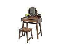 OGOODLE Coiffeuse Coiffeuse en Bois Table de Maquillage Petit Appartement Chambre Principale Bureau Coiffeuse Bureau