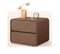 OGOODLE Table de Chevet Table de Chevet Simple et Moderne, Petite Armoire Rangement en Bois Massif, Table Basse, Jolie crème Tables d'appoint de Chambre