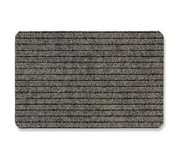 OGOS Paillasson intérieur - Se Glisse sous la Porte d'entrée - Tapis de propreté résistant - Tapis de Porte antidérapant - Paillasson Indoor - Porte d'entrée - 50x80 cm Beige