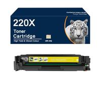 OGOUGUAN 220X 220A Compatible Cartouche De Toner avec Puce pour HP Color Laserjet Pro MFP 4302dw 4302fdw 4202dw 4202dn 4302fdn (1 Jaune)