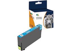 OGOUGUAN 408L Cartouches d'encre, Compatible pour Epson 408 408L pour Workforce Pro Workforce Pro WF-C4310DW WF-C4810DTWF (1 Cyan)
