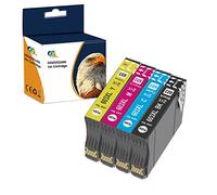 OGOUGUAN 603XL Cartouches d'encre Compatible pour Epson 603XL avec Epson Workforce WF-2810 WF-2830 WF-2835 WF-2850, Epson Expression Home XP-2100 XP-2105 XP-3100 XP-3105 XP-4100 XP-4105(4pcs)