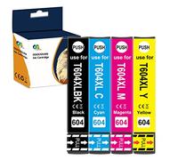 OGOUGUAN 604 XL Multipack Compatible Cartouch d'encre Remplacement pour 604XL pour Expression Home XP-2205 XP-4200 XP-3200 XP-3205 XP-2200 XP-4205 Workforce WF-2935 2930 2910 2950DWF (4 Pack)