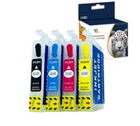 OGOUGUAN 604XL Cartouches d'encre Rechargeables avec puces de réinitialisation Automatique compatibles avec imprimante Expression Home XP-2200 XP-2205 XP-3200 XP-3205 XP-4200 XP-4205 WF-2910DWF