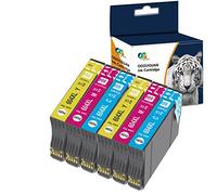 OGOUGUAN 604XL Compatible Cartouch d'encre Remplacement pour Epson 604 XL pour Epson Expression Home XP-2205 XP-4200 XP-3200 XP-3205 XP-2200 XP-4205 Workforce WF-2935 2930 (6 Pack Couleur)