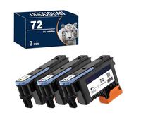 OGOUGUAN 72 Tête d'impression Remplacement pour HP 72 C9380A C9383A C9384A pour HP Designjet T610 T620 T790 T1120 1200 T1300 T2300 (MBK/Yellow/Magenta/Cyan/Gris/Photo Noir)