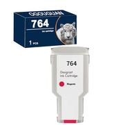 OGOUGUAN 764 (300ML) Compatible avec Les Cartouches d'encre HP 764 3WX40A 3WX41A C1Q13A C1Q14A C1Q15A 3WX42A pour Traceur HP Designjet T3500 (M/C1Q14A)