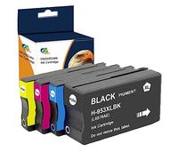 OGOUGUAN 953XL Remanufacturé Cartouche d'encre de Compatible pour HP 953 XL pour HP OfficeJet Pro 8720 7720 7740 8710 8725 8715 8728 7730 8718 8730 8218 8210 8740 (Noir Cyan Magenta Jaune, 4-Pack)
