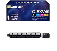 OGOUGUAN C-EXV49 Compatible Cartouche de Toner EXV49 NPG-67 GPR-53 Remplacement pour Canon IR C3320, C3320i, C3325i, C3330i, C3520i, C3525i, C3530i (1 Noir)