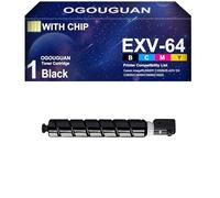 OGOUGUAN C-EXV64 EXV64 Cartouche de Toner Compatible Canon C-EXV64 EXV64 NPG88 GPR66 Para Canon imageRUNNER C3326i IR-ADV DX C3935i C3930i C3926i C3922i (1 Noir)