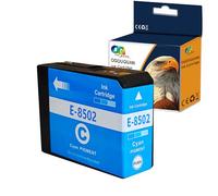 OGOUGUAN CAIDI 9 Couleurs P800 Ink cartridges T8501 T8502 T8503 T8504 T8505 T8506 T8507 T8508 T8509 Cartouche d'encre 80 ML Compatible avec Les imprimantes T850 Ink Surecolor sc-p800 (T8502)