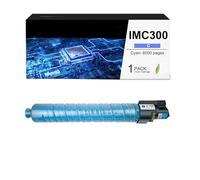 OGOUGUAN CAIDI IMC300 Remplacement des Cartouches de Toner IMC300 IMC400 compatibles pour Ricoh IM C300 C300F C400F C400SRF pour l'imprimante (1 Cyan-8000 Pages)