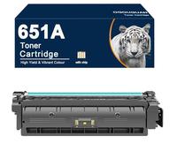 OGOUGUAN Cartouche de Toner Compatible 651A CE340A CE341A CE342A CE343A Remplacement pour HP Laserjet MFP M775 M775dn M775f M775z M775z+ (CE342A/651A)