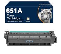 OGOUGUAN Cartouche de Toner Compatible 651A CE340A CE341A CE342A CE343A Remplacement pour HP Laserjet MFP M775 M775dn M775f M775z M775z+ (CE341A/651A)