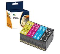 OGOUGUAN Cartouche d'encre Compatible pour 603 603XL pour Expression Home XP-2100 XP2105 XP-4105 XP-4100 XP-3105 XP-3100 Workforce WF-2850DWF WF-2835DWF WF-2830DWF WF-2810DWF(Paquet de 8)