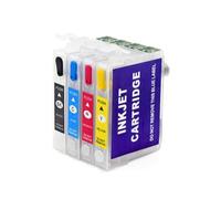 OGOUGUAN Cartouches d’Encre Rechargeables 502XL pour EPS, avec Puce Arc, compatibles XP-5100 XP-5105 WF-2860DWF WF-2865DWF