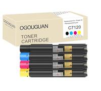 OGOUGUAN Cartouches de Toner compatibles C7120 (006R01824) avec Puce de Remplacement Haute capacité pour Xerox Versalink C7120 C7125 C7130 Accessoires,Black-4PC