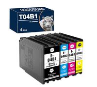 OGOUGUAN Compatible T04B1 T04B2 T04B3 T04B4 Ultra Ink Standard Capace Ink Cartridges, Travail pour Epson WF-C8190DW WF-C8190DTW WF-C8610DWF WF-C8690DWF WF-C8690DTWF