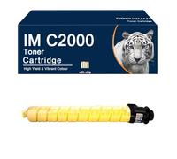OGOUGUAN Haute capacité Compatible Cartouche de Toner IM C2000 842314 842313 842312 842311 Compatible pour Ricoh IM C2000 IM C2500 IM C2000A IM C2500A (Y:10500)
