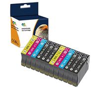 OGOUGUAN Lot de 12 Cartouches d'encre compatibles avec Epson 503 XL 503 pour Expression Home XP-5200 XP-5205 Workforce WF-2960DWF WF-2965DWF WF-2960 WF-2965