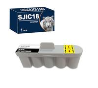 OGOUGUAN SJIC18 SJIC18K Cartouche d'encre Noire pour EPS TM-S2000 S2000MJ S9000 S9000MJ (1 Nior)