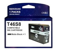 OGOUGUAN T46S Cartouche d'encre Compatible pour T46S8 Remplacement pour Epson SureColor SC-P700 SC P700 Imprimante (1 Noir Mat)