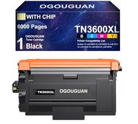 OGOUGUAN TN3600XL pour Brother TN-3600 TN 3600XL Toner Compatible pour Brother HL-L6415DN MFC-L6710DW MFC-L6915DN MFC-L5710DN L5710DW DCP-L5510DW 1 Noir (6000 Pages)