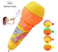 Ogquaton 1 pcs Enfants Echo Microphone Micro Changeur De Voix Jouet Cadeau d'anniversaire Cadeau Enfants Partie Couleur Aléatoire Pratique Et Pratique