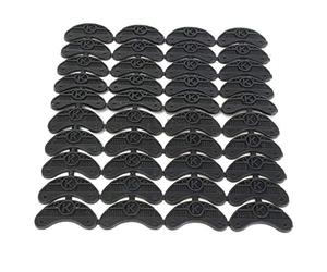 Ogquaton 40 PCS 20-Paire En Caoutchouc Économies De Talon Bout Embouts Tarauds Bricolage Réparation De Patins De Réparation 50 * 28 * 5 MM Portable Et Utile
