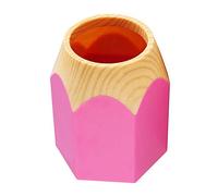 Ogquaton 6.5x10.5x8.7CM crayon pointe design porte stylo porte crayon coupe pot bureau rangé rose pratique et populaire