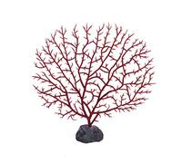 Ogquaton Aquarium Corail Artificiel Ornement Aquarium Decoration Vin Rouge De Haute Qualité
