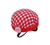 Ogquaton Bricolage Poignet Broche Pad À Coudre À L'Aiguille Pincushion Pin Coussin Perlé Coussin À Coudre Outil À La Main Aiguille Paquet Rouge