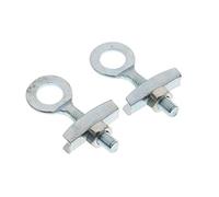 Ogquaton Chaîne de vélo 2pcs tendeur de chaîne de vélo pour BMX vitesse fixe piste unique vitesse 10mm en acier allié