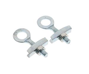 Ogquaton Chaîne de vélo 2pcs tendeur de chaîne de vélo pour BMX vitesse fixe piste unique vitesse 10mm en acier allié