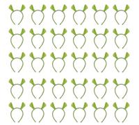 Ogre Ears Serre-tête Vert - Lot de 24 Oreilles d'Alien Cosplay Accessoire de Costume pour Tenue Ogre, Halloween, Déguisements & Party Tenues - Unisexe Taille Unique