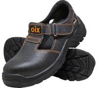Ogrifox Mixte Ox-oix-s-SB_48 Botte de sécurité, Noir/Orange