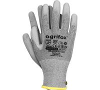 Ogrifox OX-HIIT OX.12.964 Lot de 120 paires de gants en nylon Gris acier Taille 10