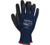 Ogrifox OX-MELAT 11.115 Gants de protection en latex et élasthanne Bleu marine/noir Taille 7 240 paires