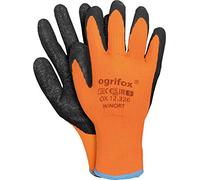 Ogrifox OX-Winort_11 Lot de 12 gants de protection Ox.12.326 Winort, orange-noir, 11 tailles